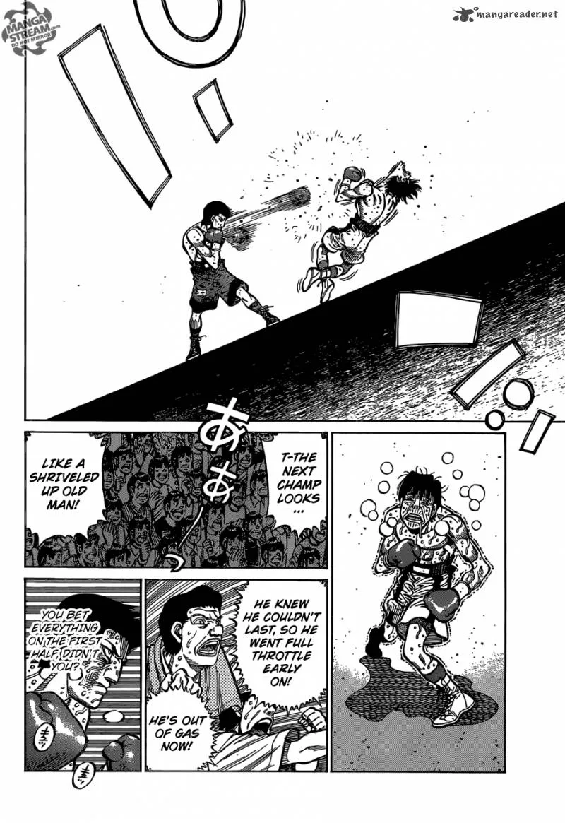 Hajime no Ippo Chapter 1137 page 10