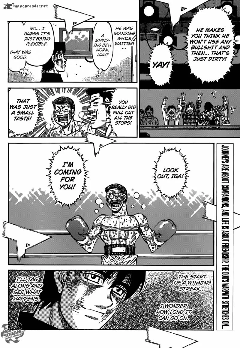 Hajime no Ippo Chapter 1139 page 18