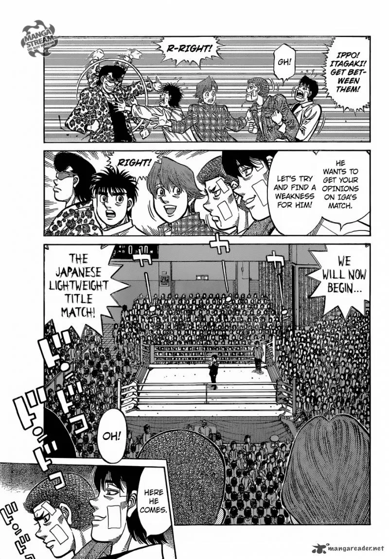 Hajime no Ippo Chapter 1140 page 3