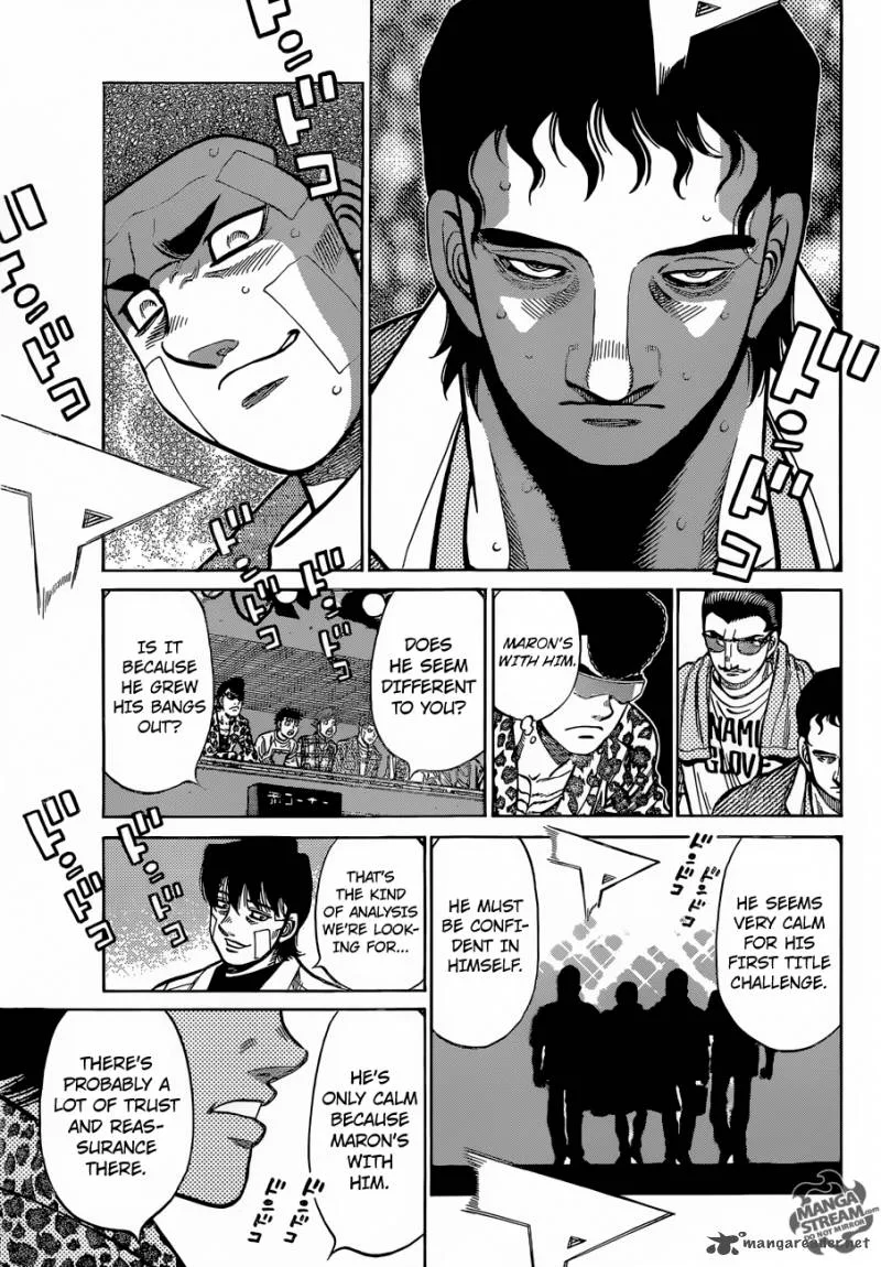 Hajime no Ippo Chapter 1140 page 5