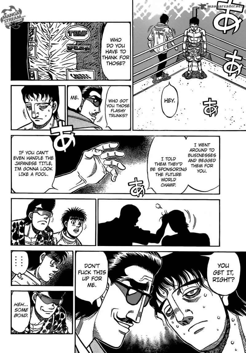 Hajime no Ippo Chapter 1140 page 14