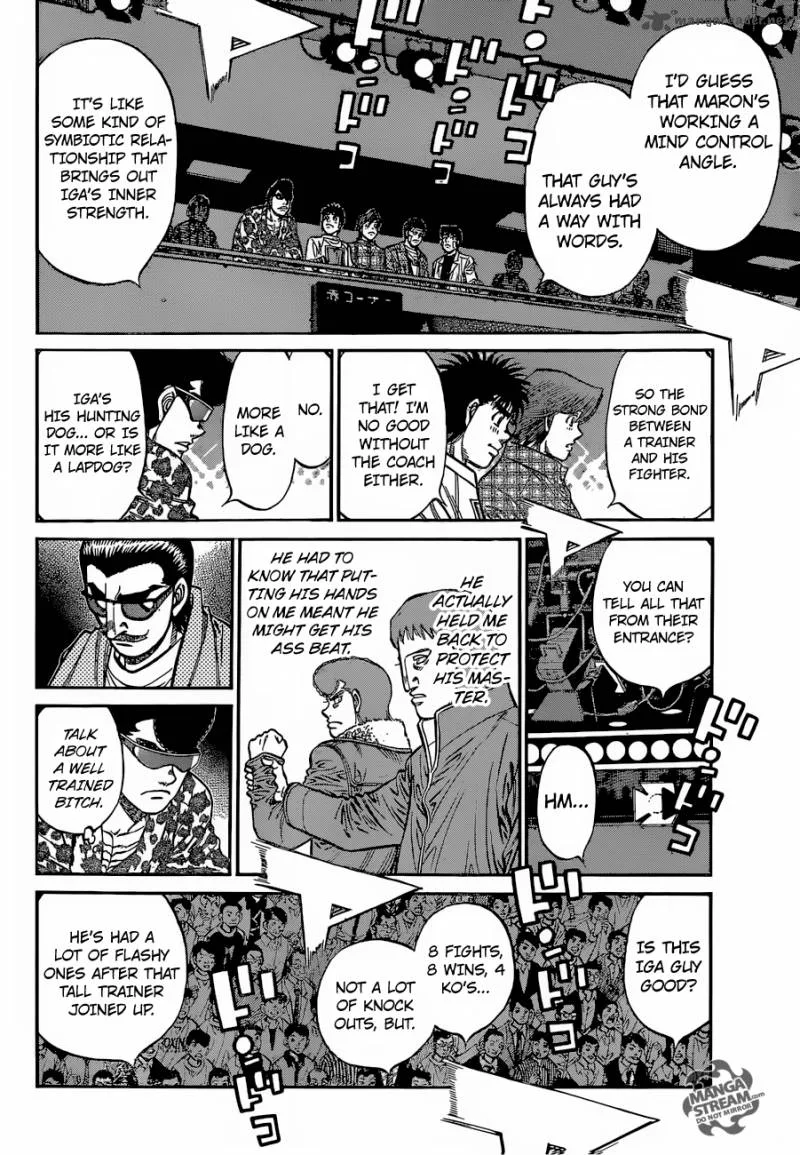 Hajime no Ippo Chapter 1140 page 6