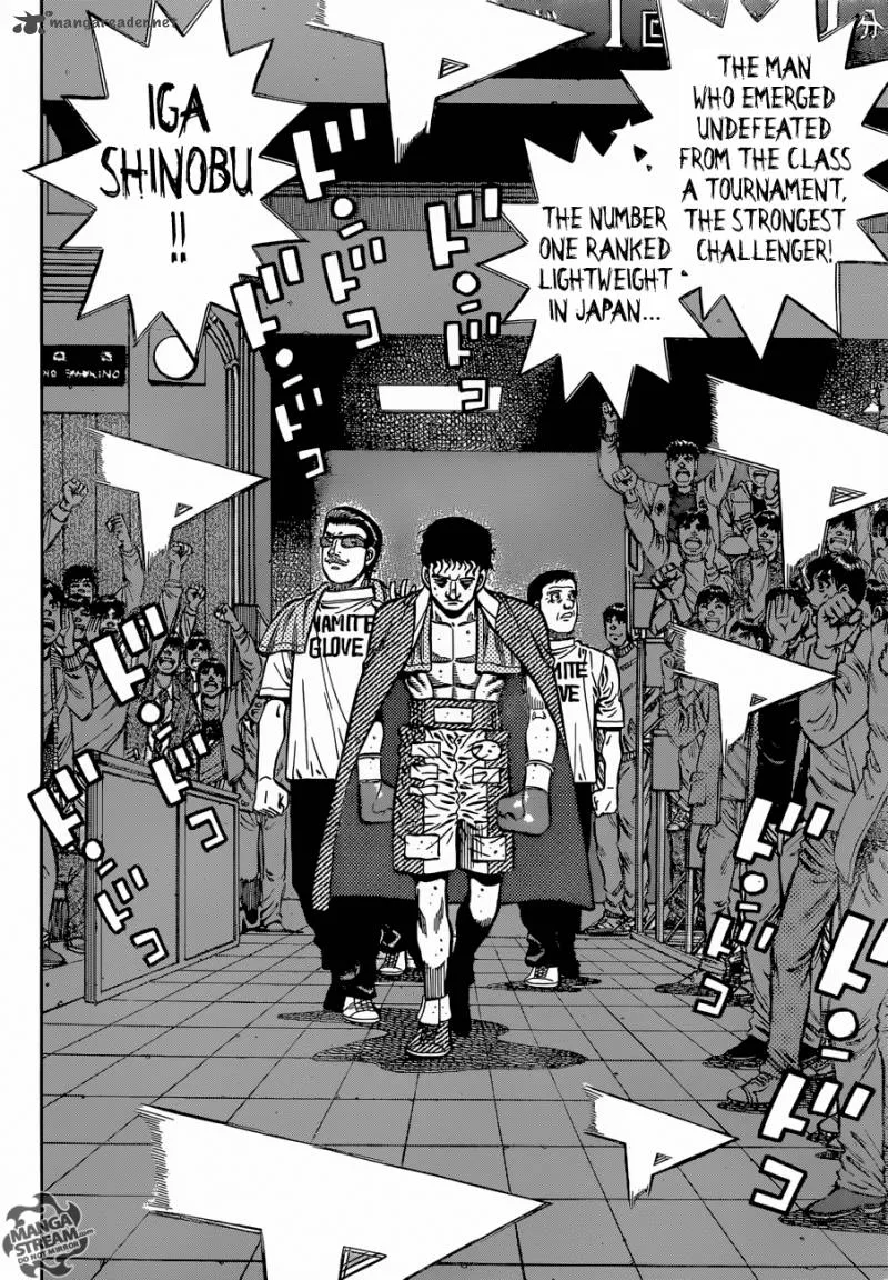 Hajime no Ippo Chapter 1140 page 4
