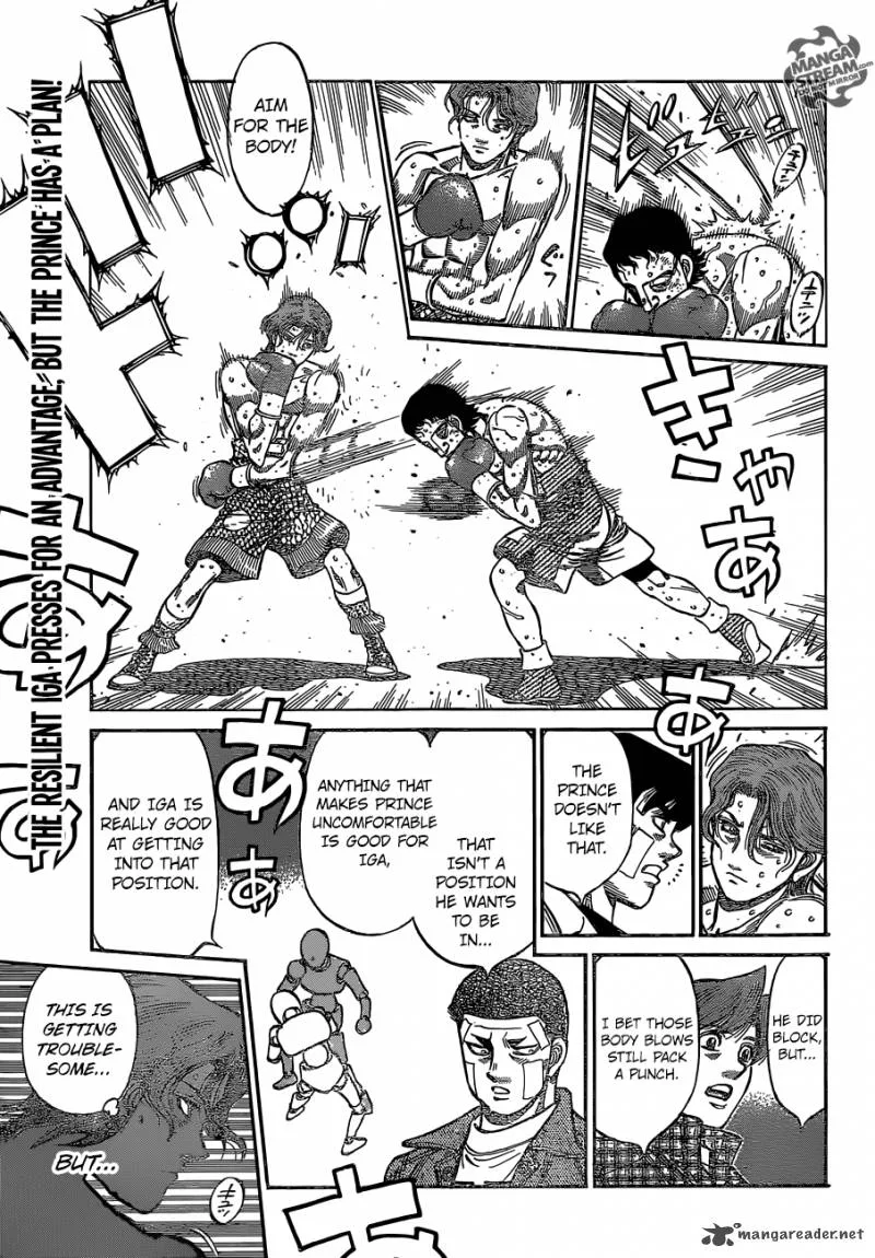 Hajime no Ippo Chapter 1141 page 9
