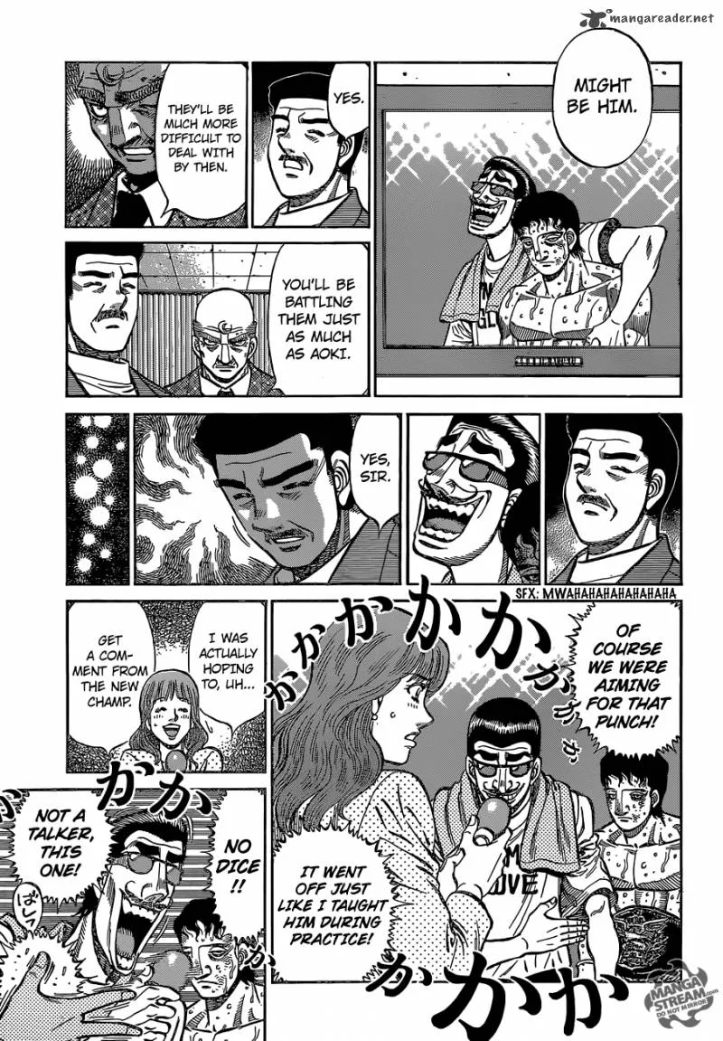Hajime no Ippo Chapter 1142 page 16