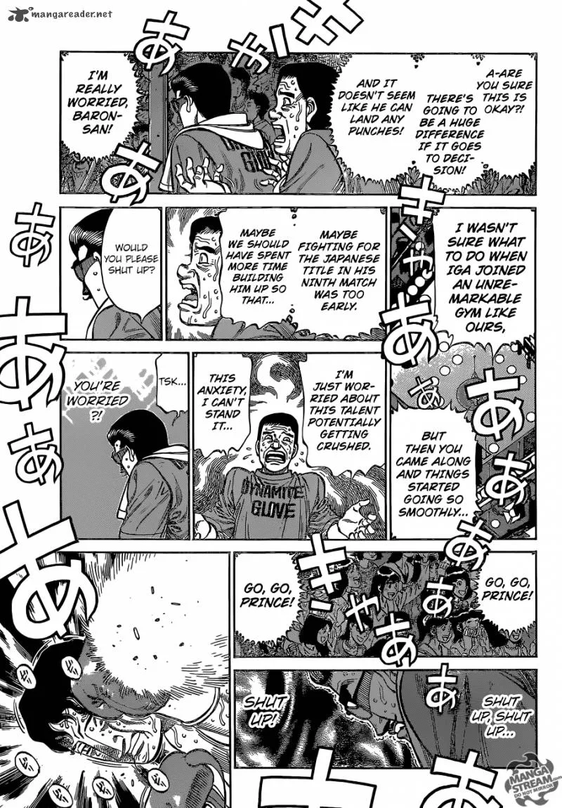 Hajime no Ippo Chapter 1142 page 6