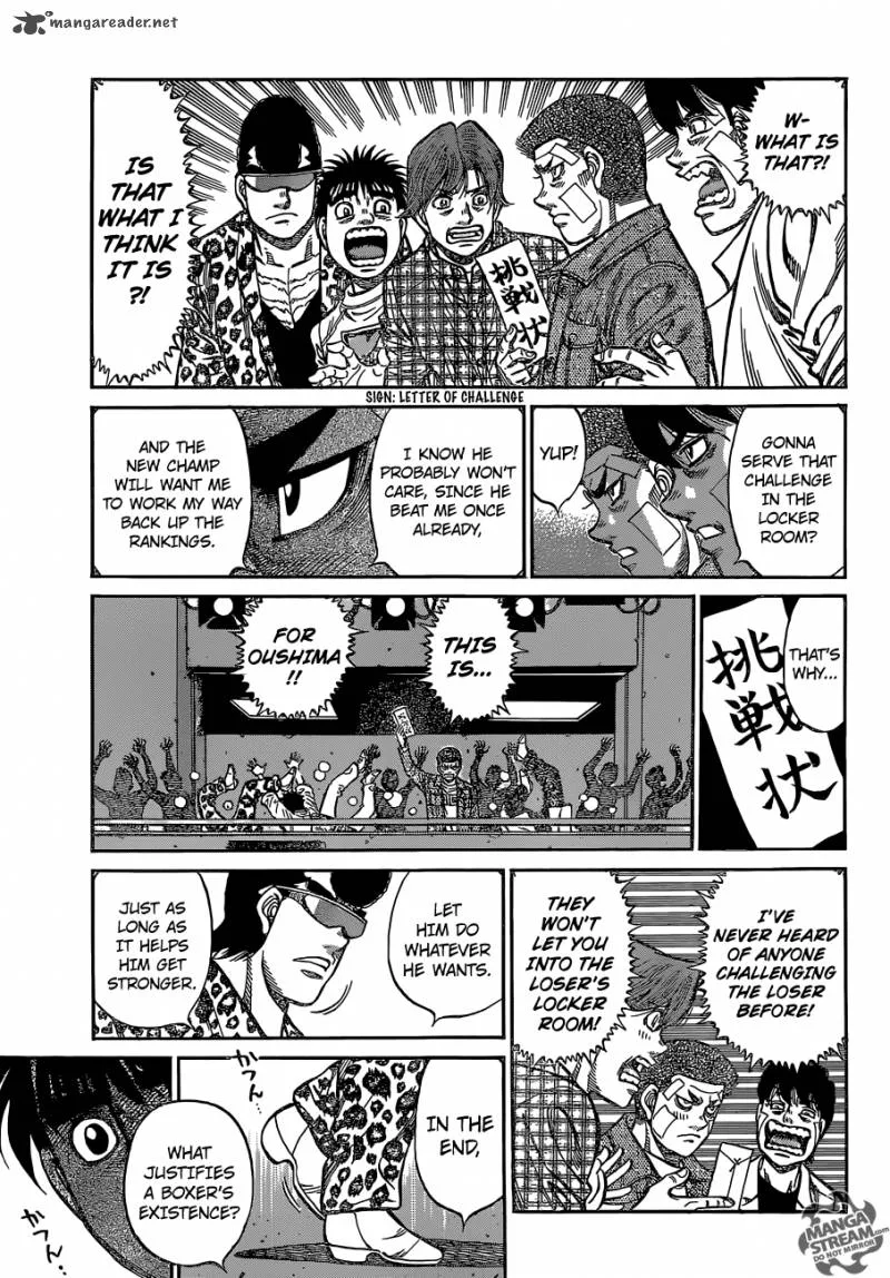 Hajime no Ippo Chapter 1142 page 18