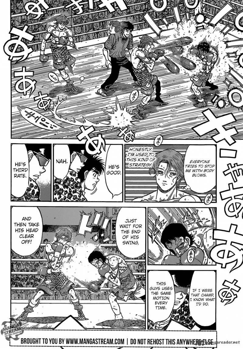 Hajime no Ippo Chapter 1142 page 3
