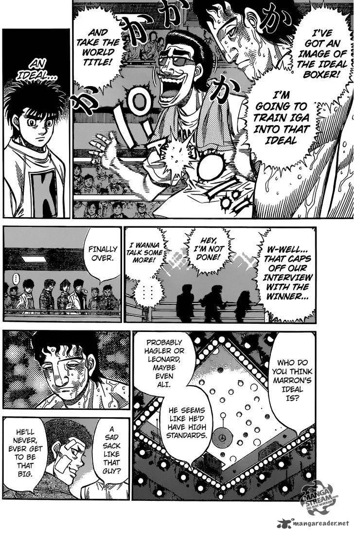 Hajime no Ippo Chapter 1143 page 4