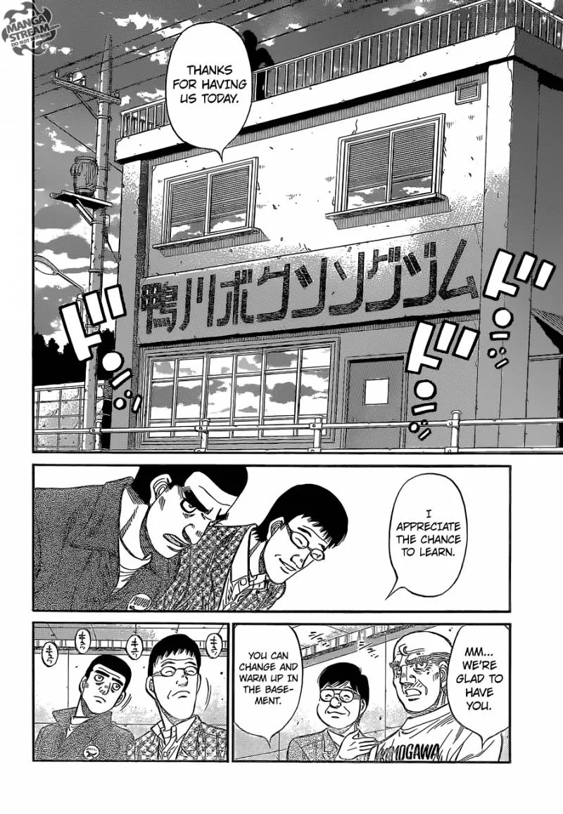 Hajime no Ippo Chapter 1144 page 2