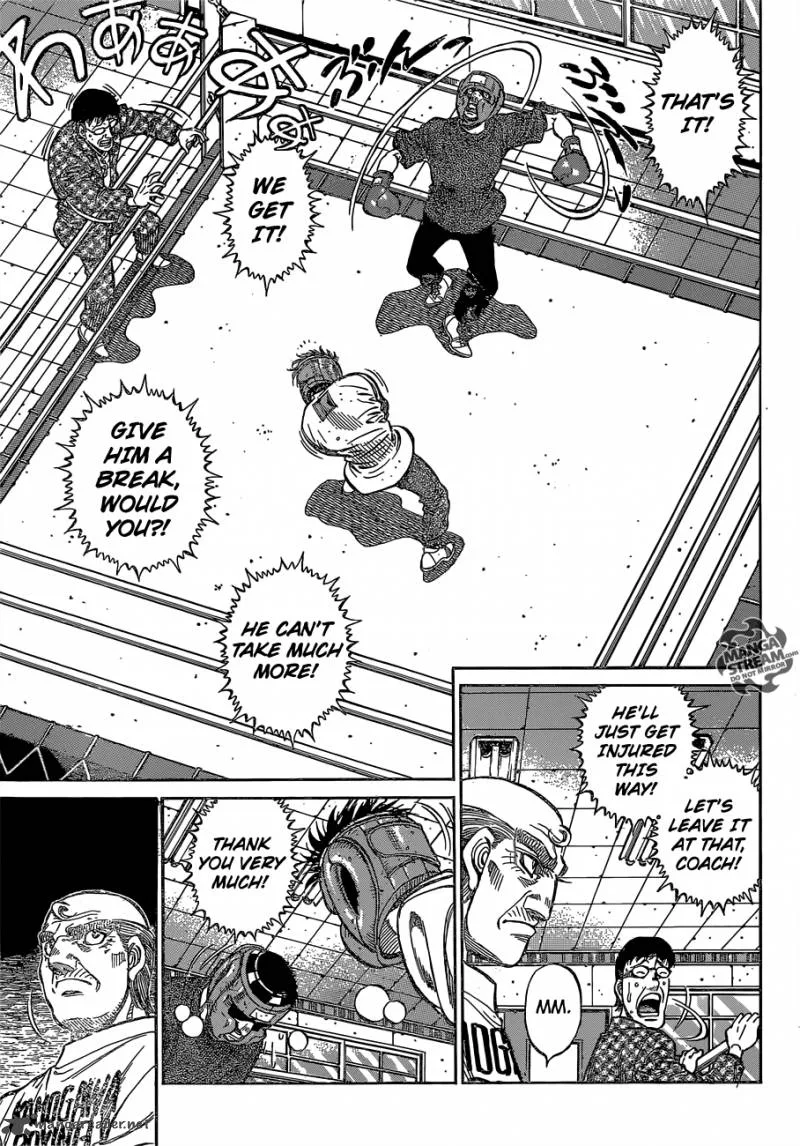 Hajime no Ippo Chapter 1145 page 14
