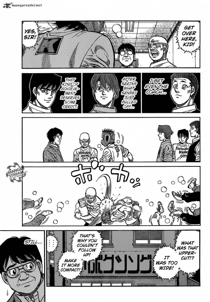 Hajime no Ippo Chapter 1146 page 3