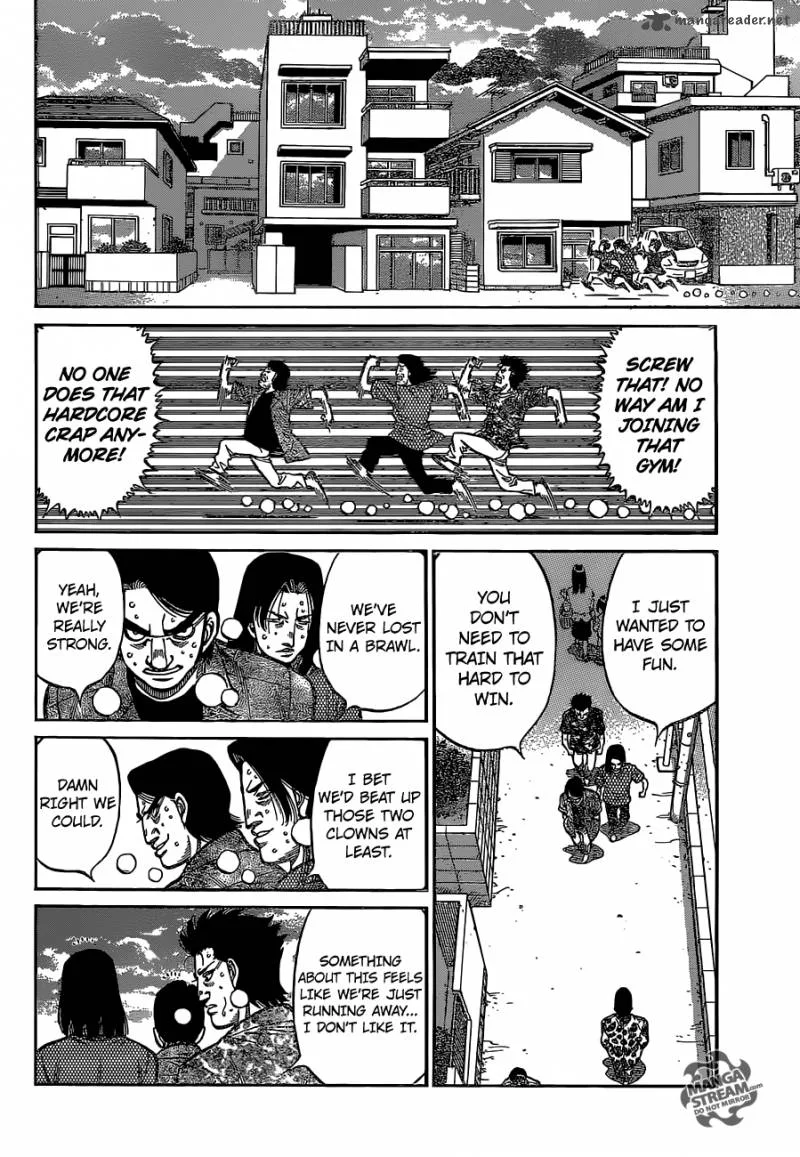Hajime no Ippo Chapter 1149 page 14