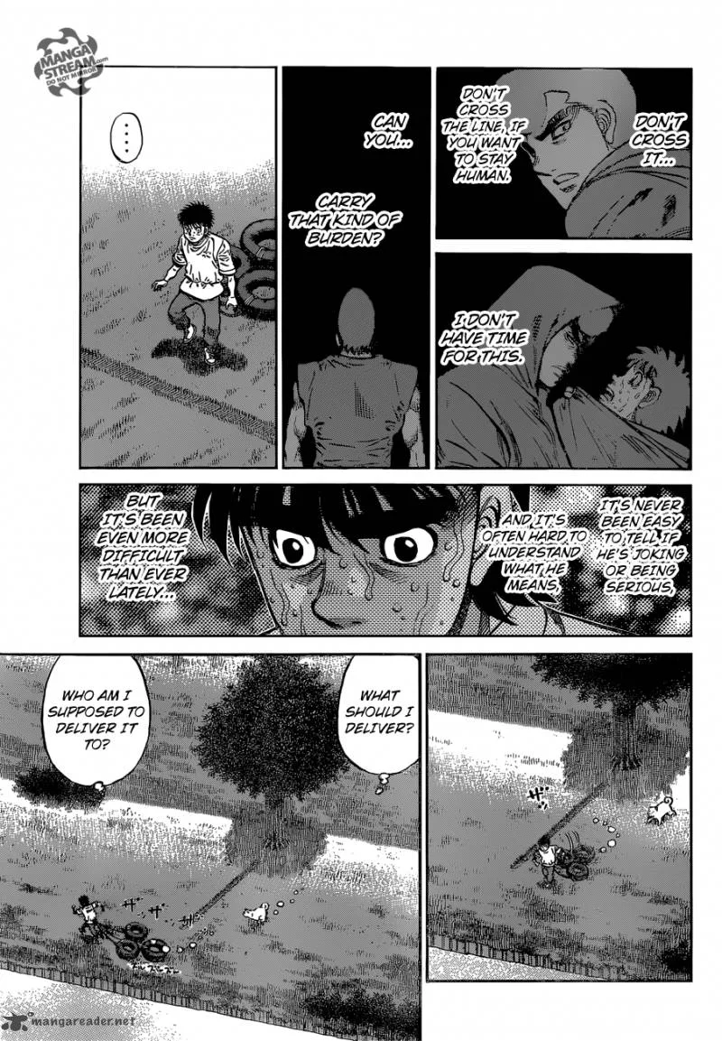 Hajime no Ippo Chapter 1151 page 8