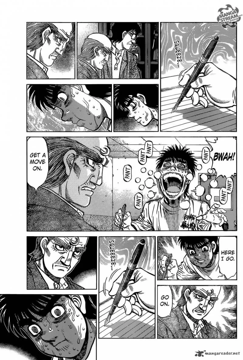 Hajime no Ippo Chapter 1154 page 3