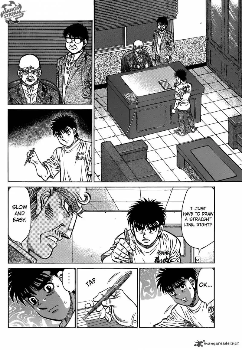 Hajime no Ippo Chapter 1154 page 2