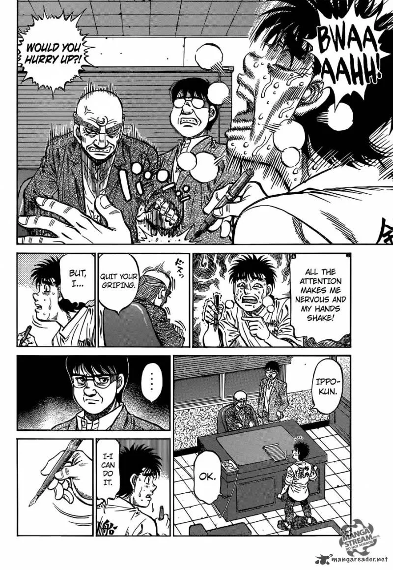 Hajime no Ippo Chapter 1154 page 4