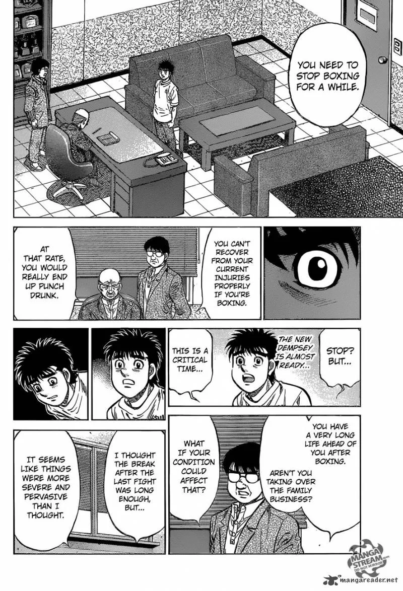 Hajime no Ippo Chapter 1154 page 8