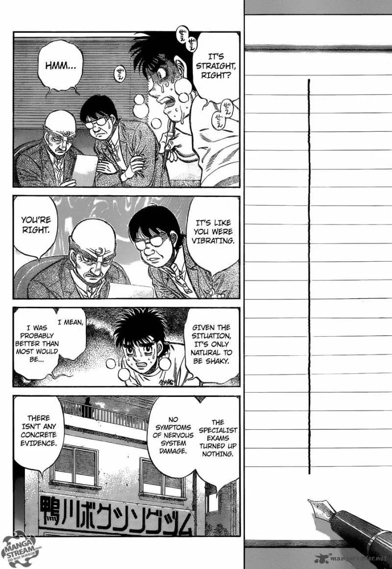 Hajime no Ippo Chapter 1154 page 6