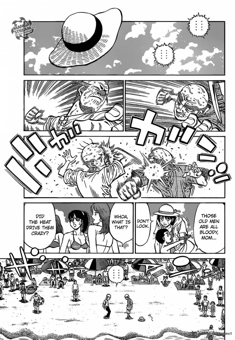 Hajime no Ippo Chapter 1156 page 1