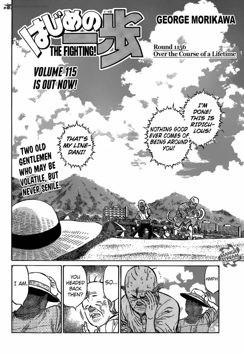 Hajime no Ippo Chapter 1156 page 2