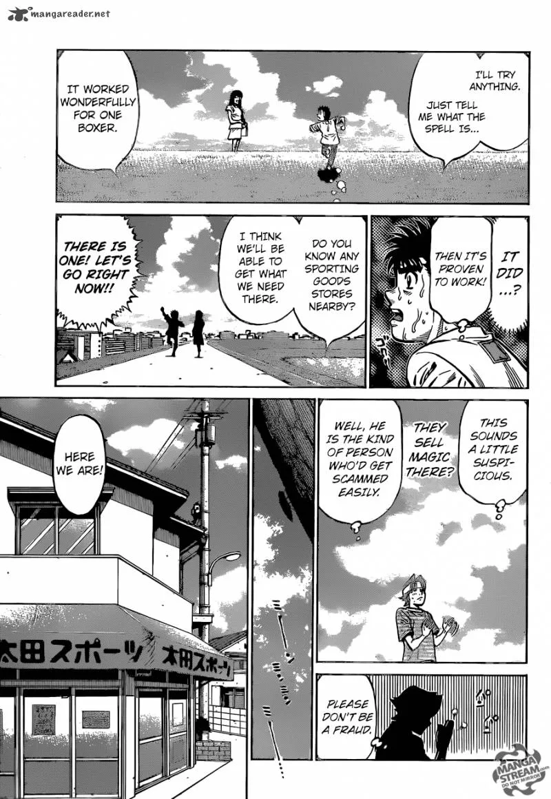 Hajime no Ippo Chapter 1157 page 7