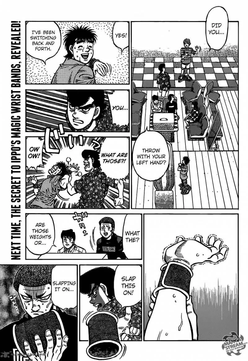 Hajime no Ippo Chapter 1158 page 13