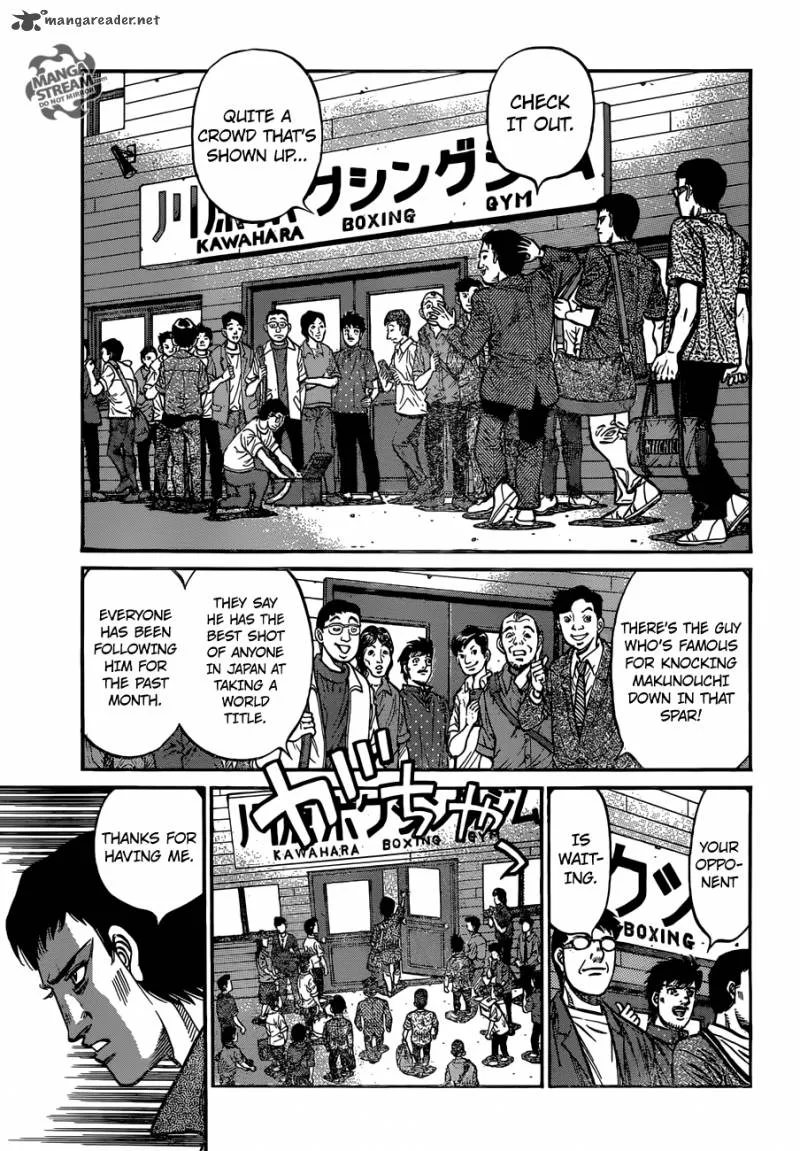 Hajime no Ippo Chapter 1160 page 3