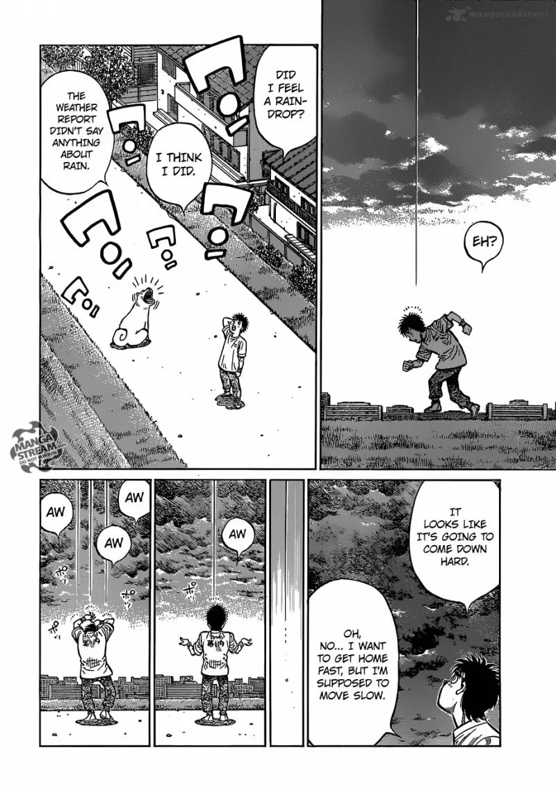 Hajime no Ippo Chapter 1160 page 8