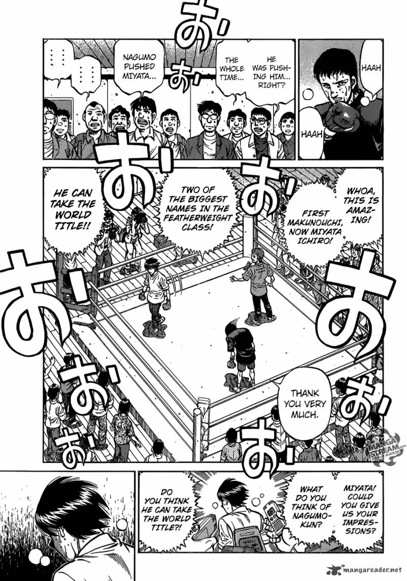 Hajime no Ippo Chapter 1160 page 15