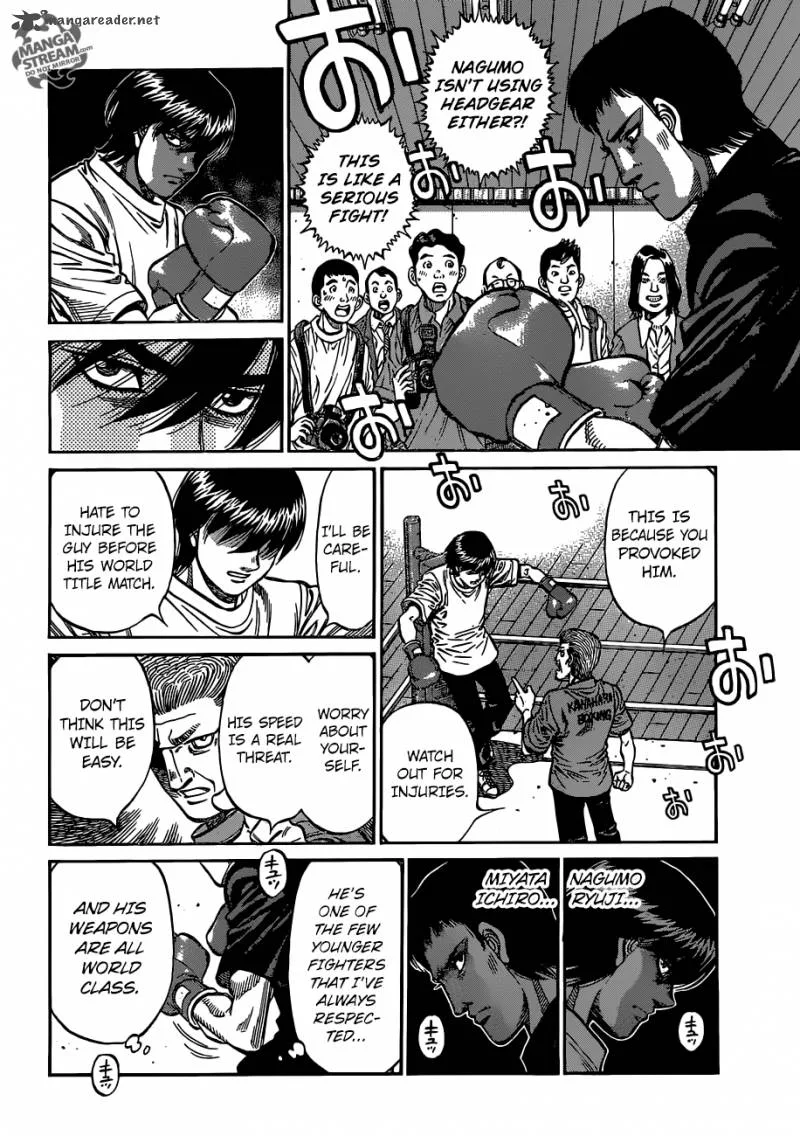 Hajime no Ippo Chapter 1160 page 6