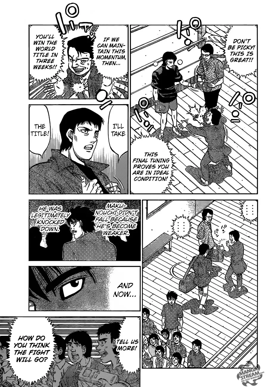 Hajime no Ippo Chapter 1161 page 3