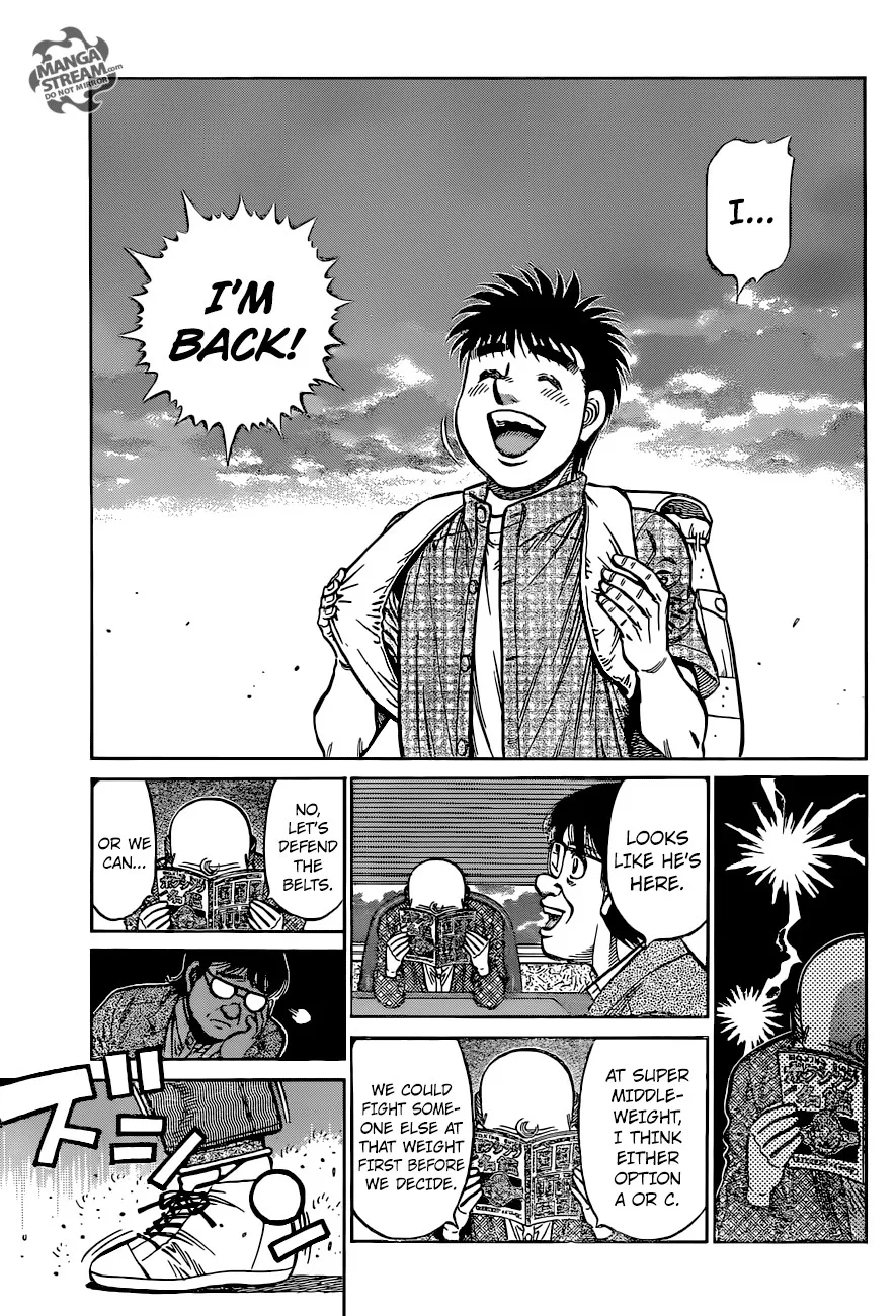 Hajime no Ippo Chapter 1161 page 13