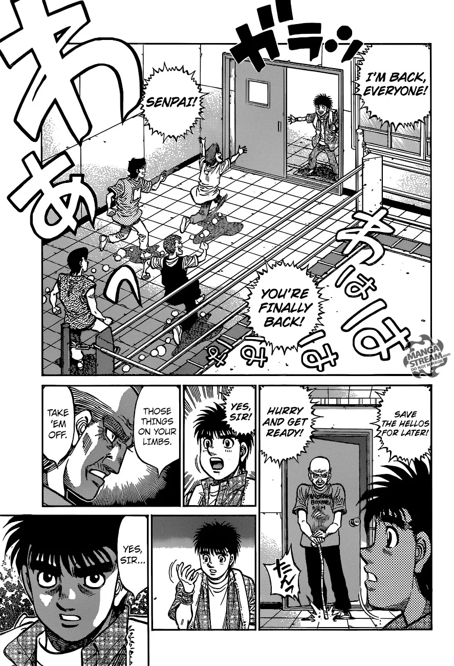 Hajime no Ippo Chapter 1162 page 3