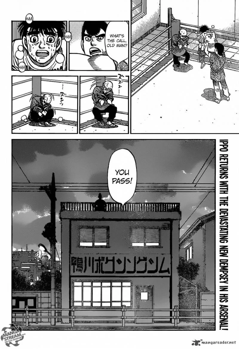 Hajime no Ippo Chapter 1163 page 18
