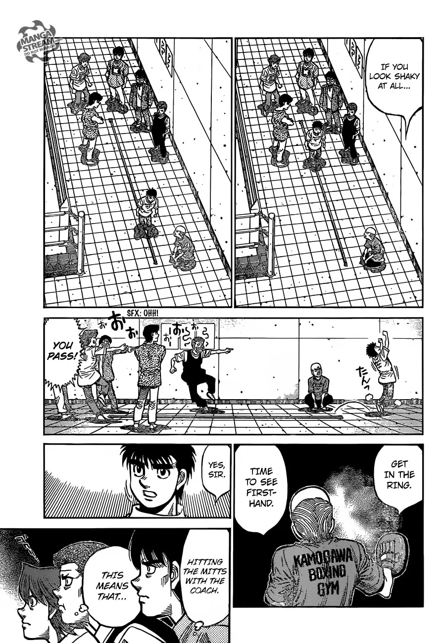 Hajime no Ippo Chapter 1163 page 3