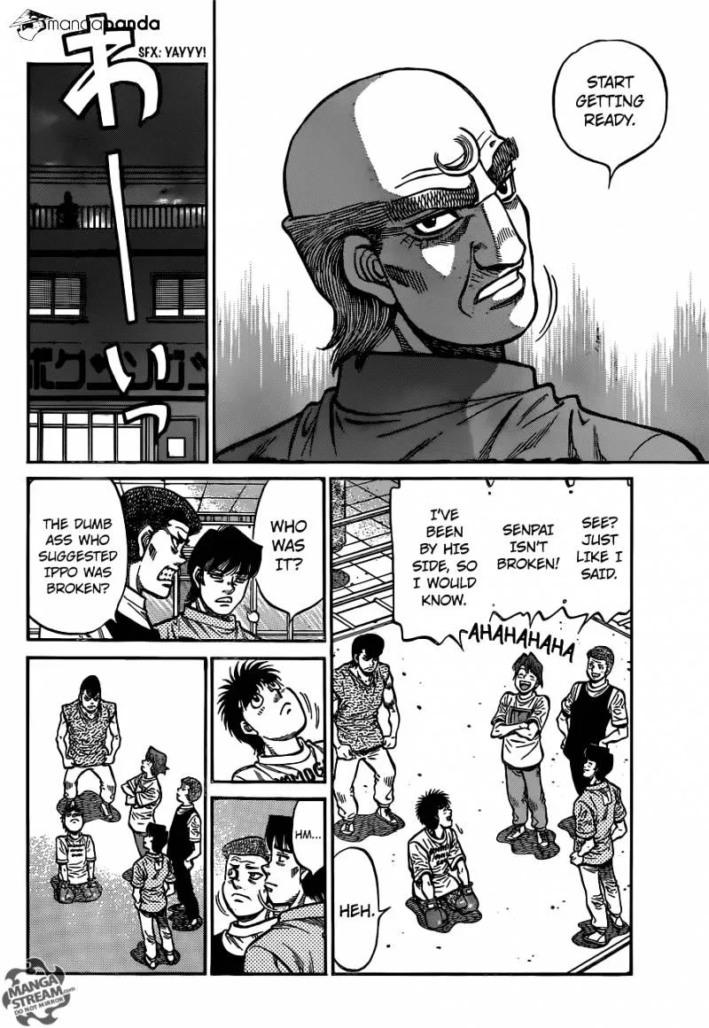 Hajime no Ippo Chapter 1164 page 4
