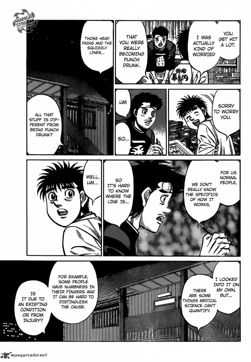 Hajime no Ippo Chapter 1165 page 3