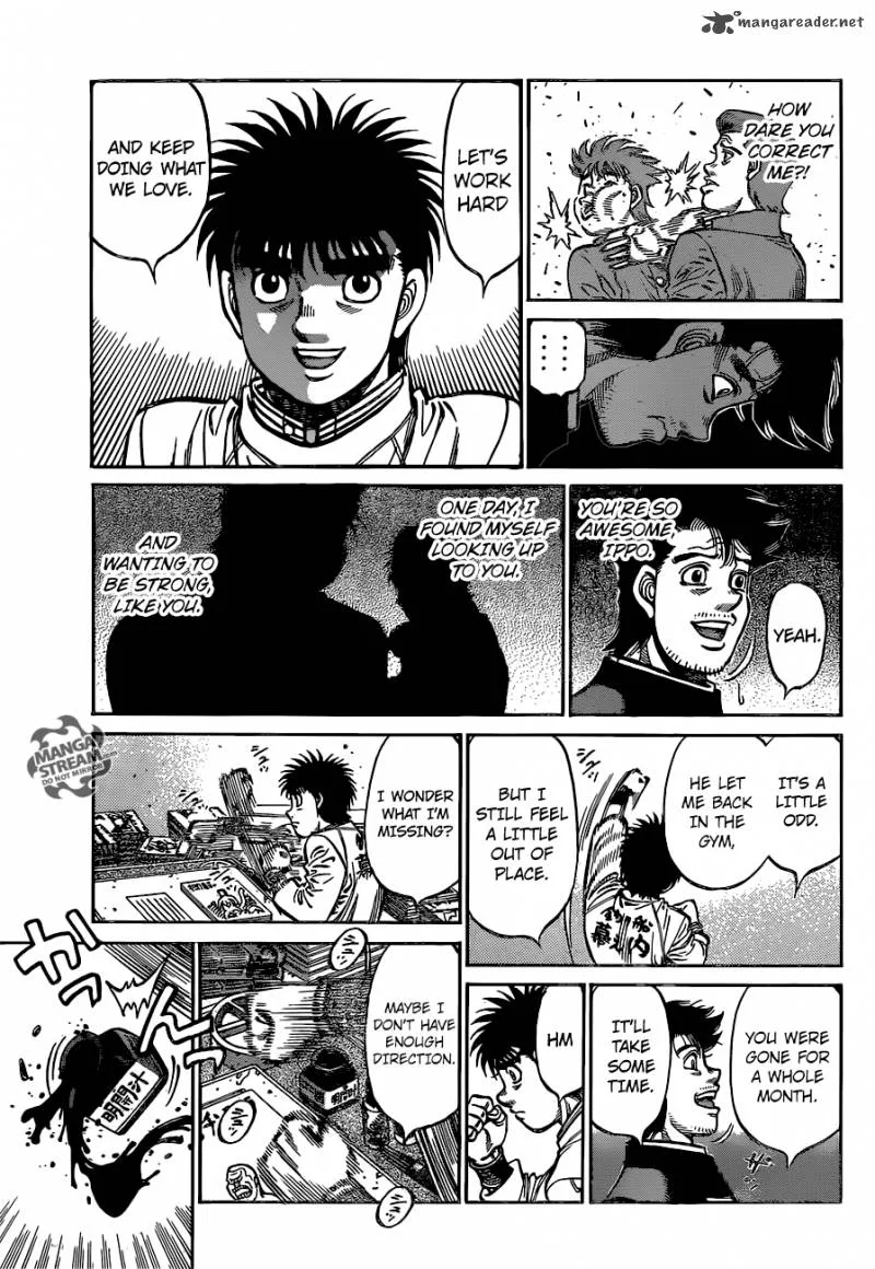 Hajime no Ippo Chapter 1165 page 11