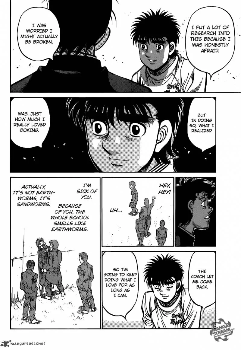 Hajime no Ippo Chapter 1165 page 10