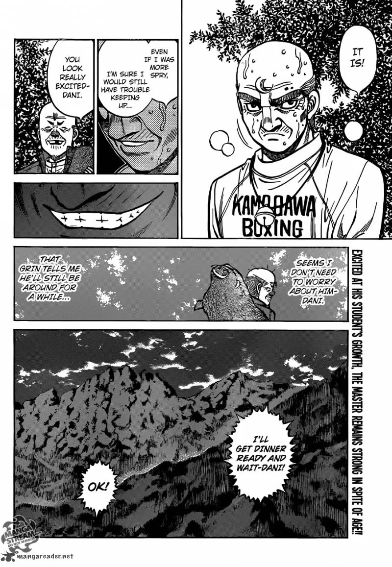 Hajime no Ippo Chapter 1166 page 17
