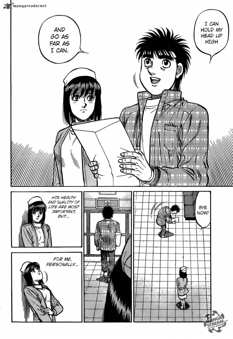 Hajime no Ippo Chapter 1166 page 4