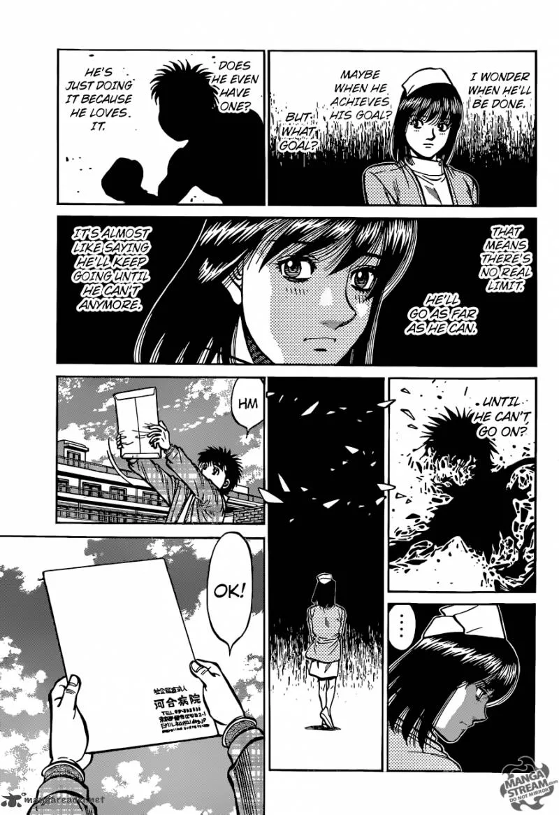 Hajime no Ippo Chapter 1166 page 7