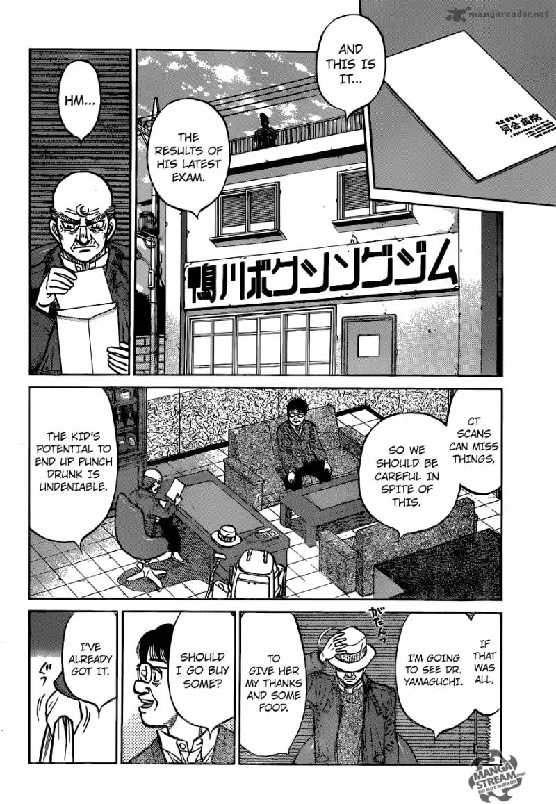 Hajime no Ippo Chapter 1166 page 8