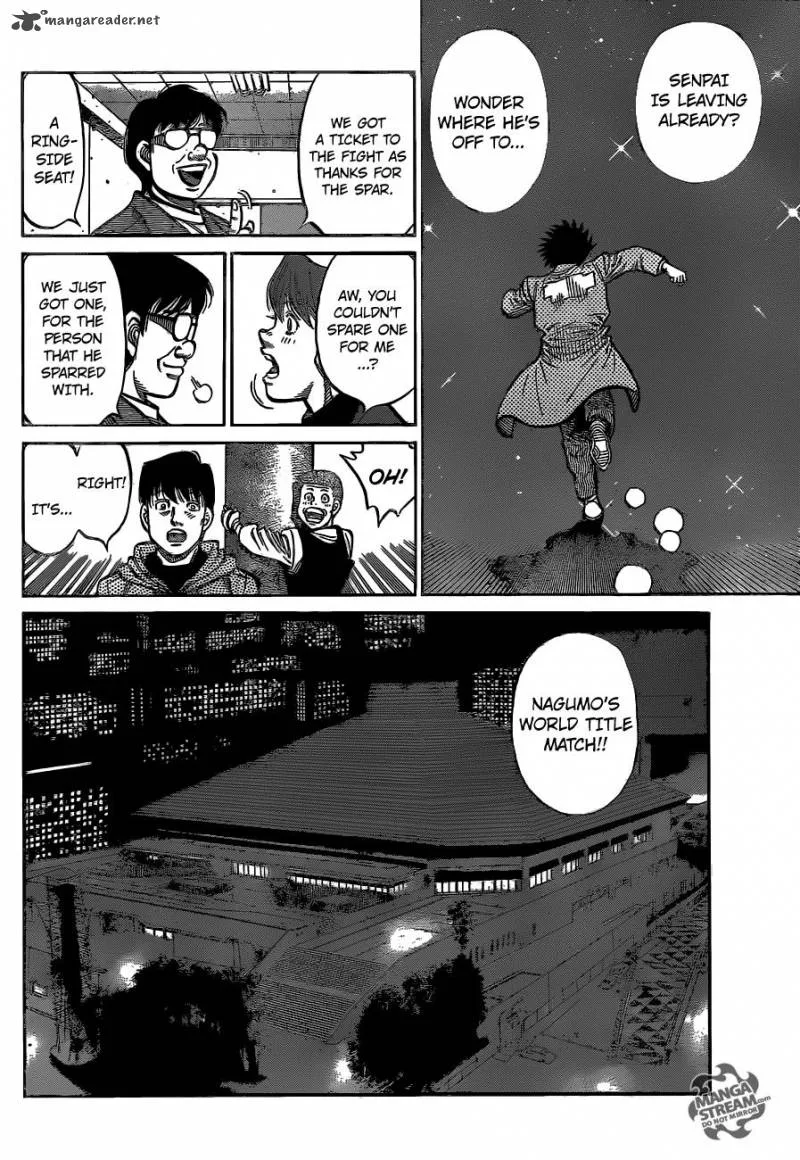 Hajime no Ippo Chapter 1167 page 15