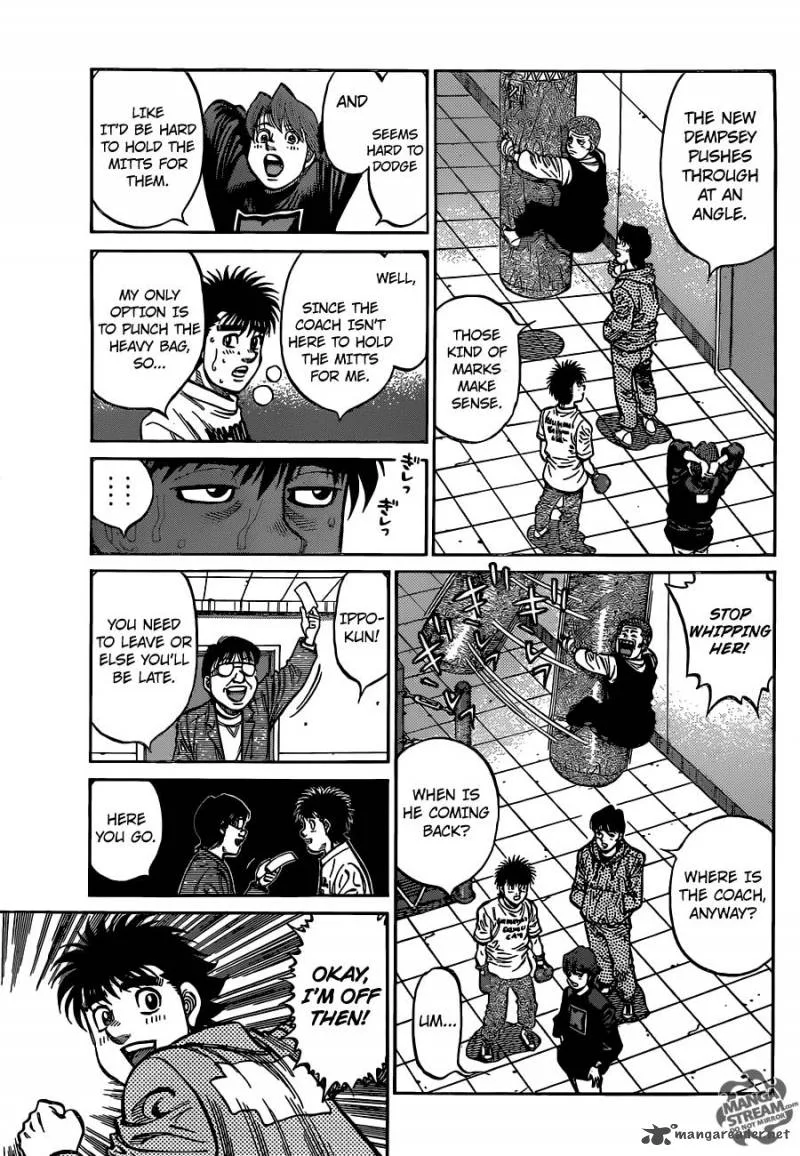 Hajime no Ippo Chapter 1167 page 14