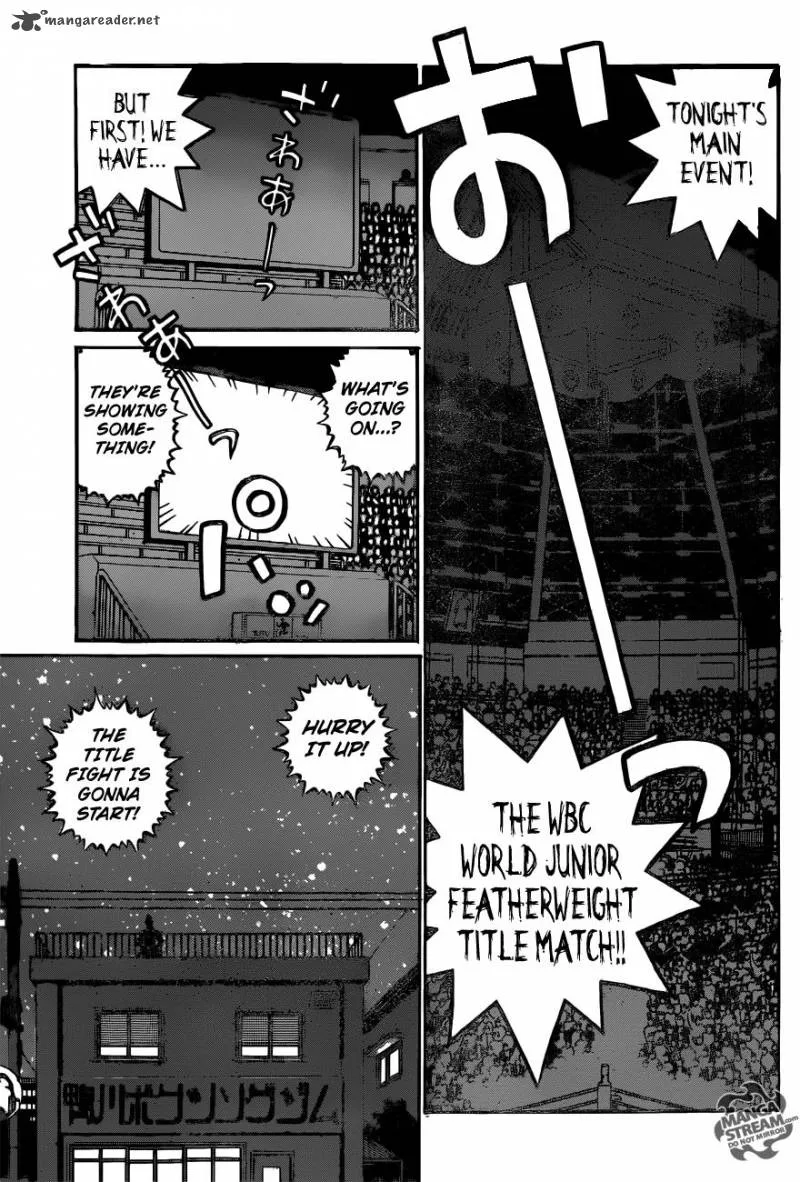 Hajime no Ippo Chapter 1168 page 14