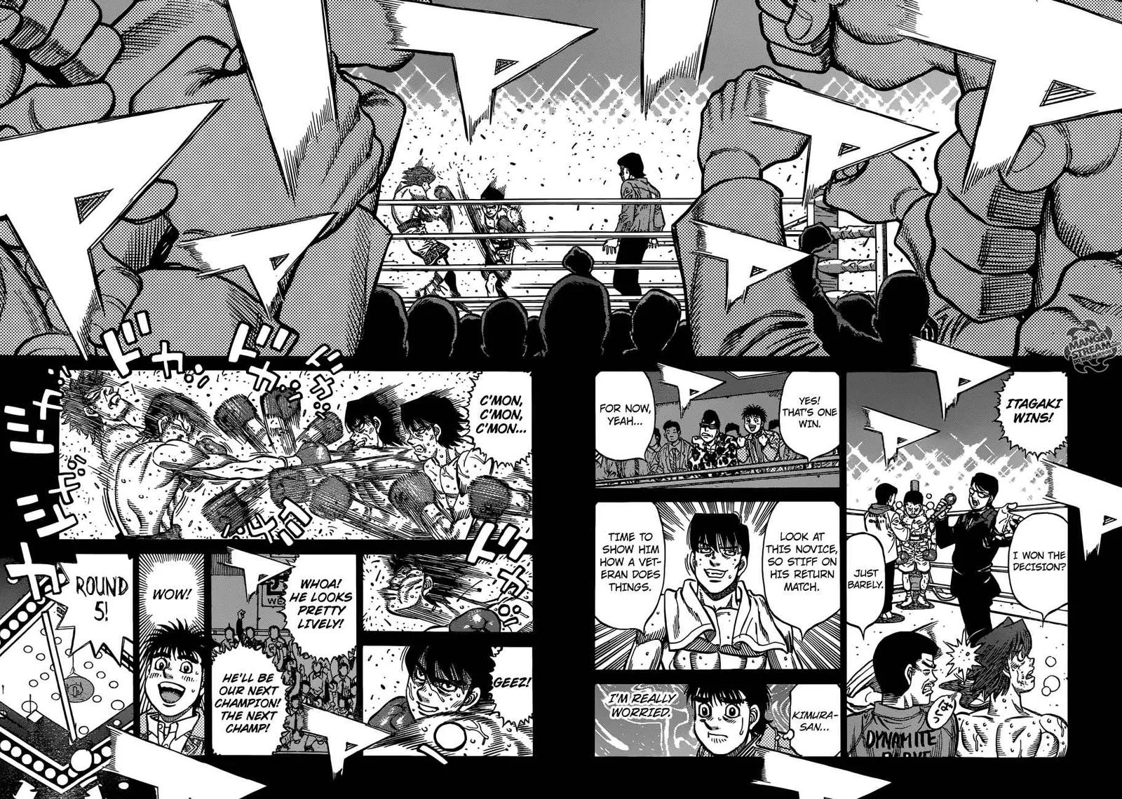 Hajime no Ippo Chapter 1171 page 13