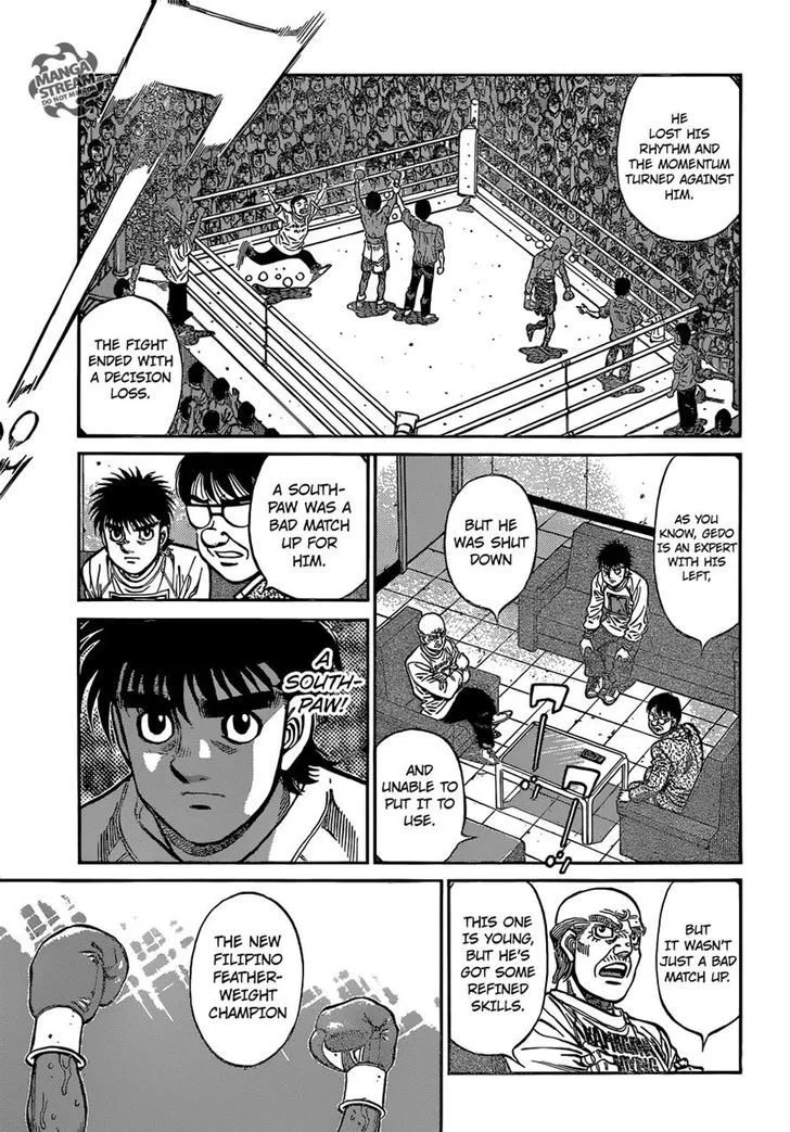 Hajime no Ippo Chapter 1174 page 3