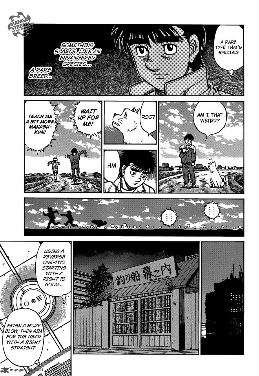 Hajime no Ippo Chapter 1175 page 3